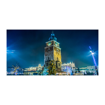 Glazen schilderij Krakau, Polen