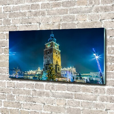 Glazen schilderij Krakau, Polen