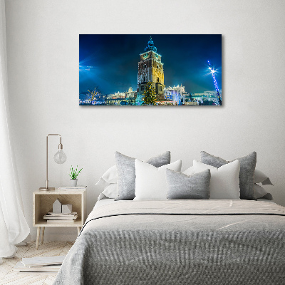 Glazen schilderij Krakau, Polen