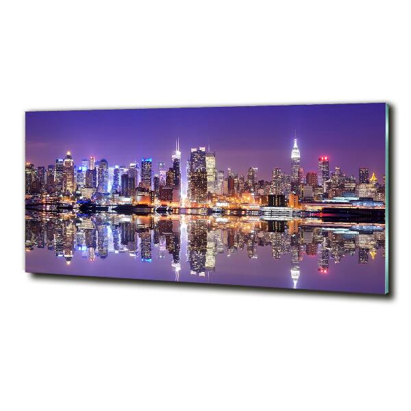 Schilderij op glas Manhattan, New York