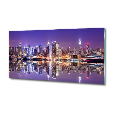 Schilderij op glas Manhattan, New York
