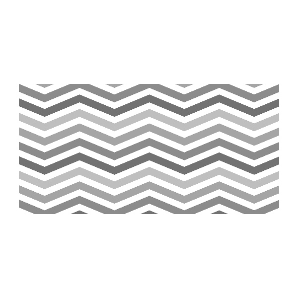 Foto schilderij op glas Grijze zigzaglijnen