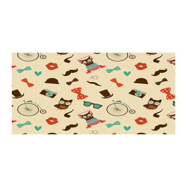 Schilderij op glas Hipsteruilen