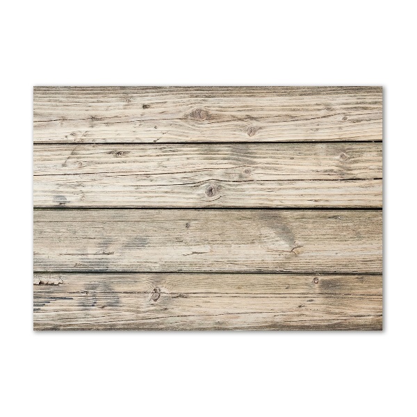 Schilderij op glas Houten achtergrond