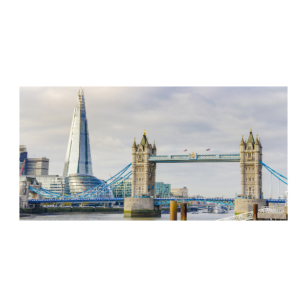 Glazen schilderij Theems Londen