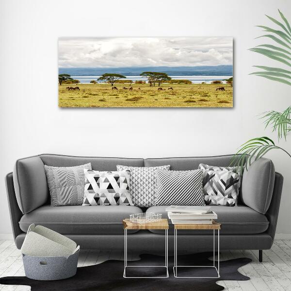 Glazen schilderij Naivasha-meer