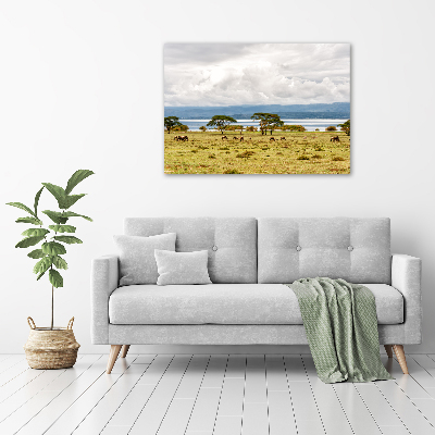 Glazen schilderij Naivasha-meer