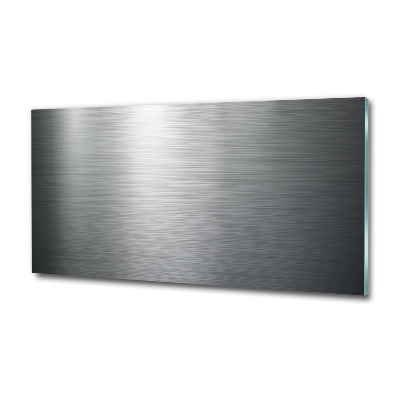 Schilderij op glas Metalen achtergrond