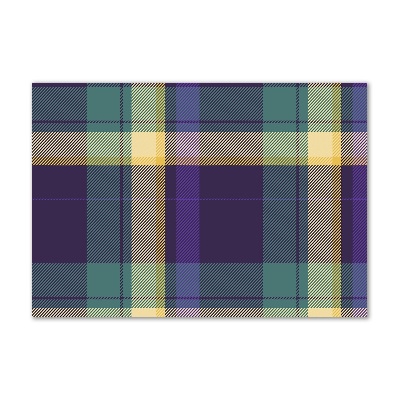 Glazen schilderij Geruite textuur