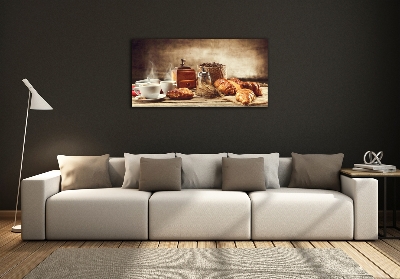 Schilderij op glas Ontbijt