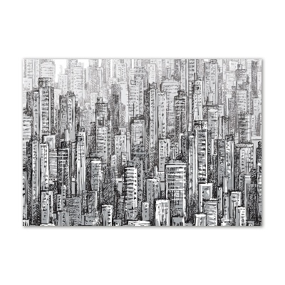 Foto obraz szkło hartowane Drapacze chmur