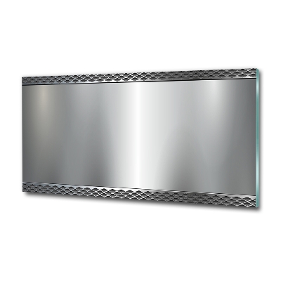 Schilderij op glas Metalen achtergrond