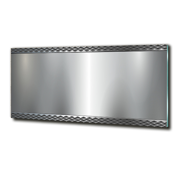 Schilderij op glas Metalen achtergrond