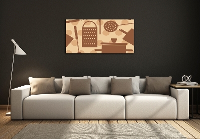 Schilderij op glas Keukengerei