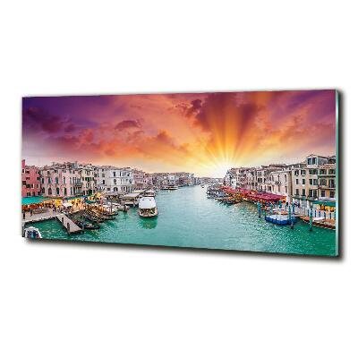 Schilderij glas Venetië