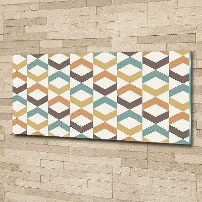 Glazen schilderij Retro achtergrond