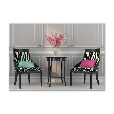 Foto-obraz szkło hartowane Dwa krzesła