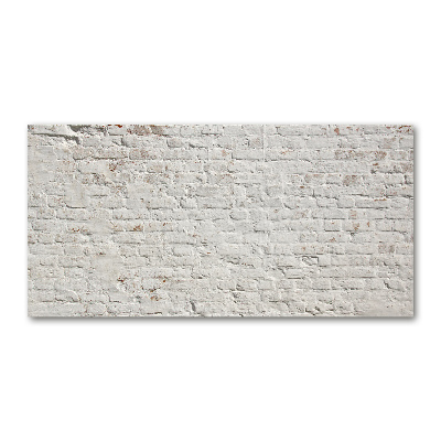 Schilderij op glas Bakstenen muur