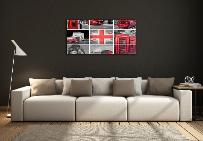 Schilderij glas Londen College