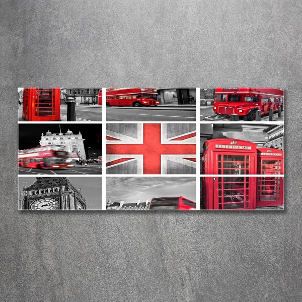 Schilderij glas Londen College