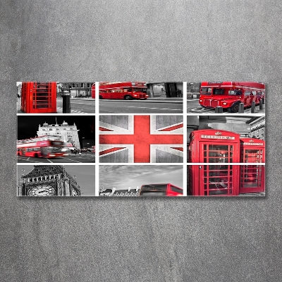 Schilderij glas Londen College