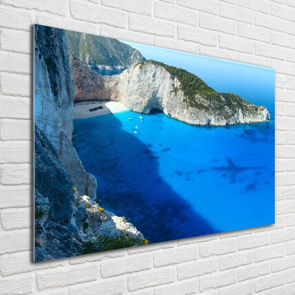 Glazen schilderij Zakynthos, Griekenland