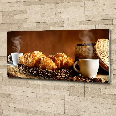 Foto schilderij op glas Ontbijt