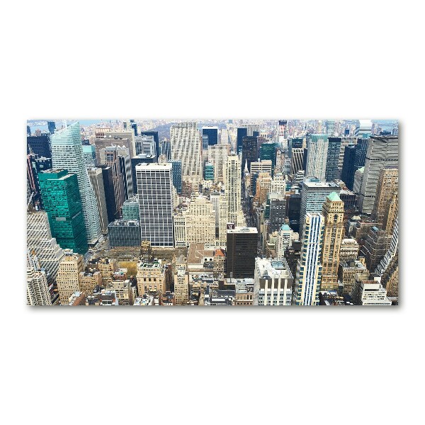 Foto schilderij op glas Manhattan, New York