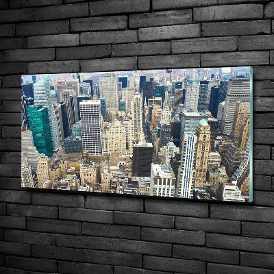 Foto obraz szklany Manhattan Nowy Jork