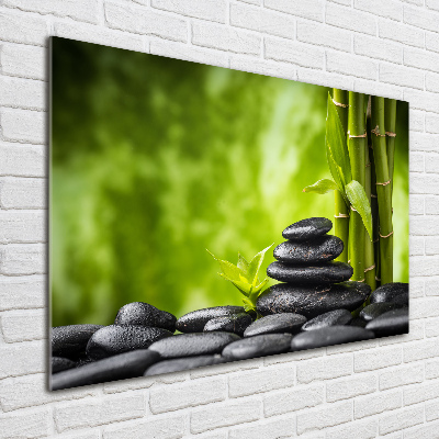 Schilderij op glas Zen-stenen