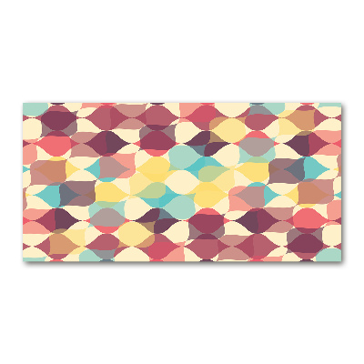 Schilderij glas Geometrische achtergrond