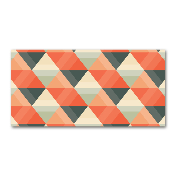 Glazen schilderij Geometrische achtergrond