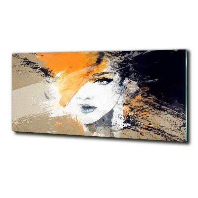 Fotoobraz na ścianę szklany Portret kobiety