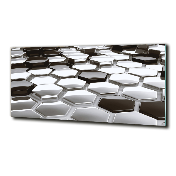 Foto schilderij op glas 3D-abstractie