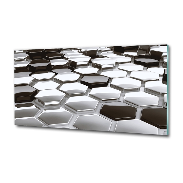 Foto schilderij op glas 3D-abstractie