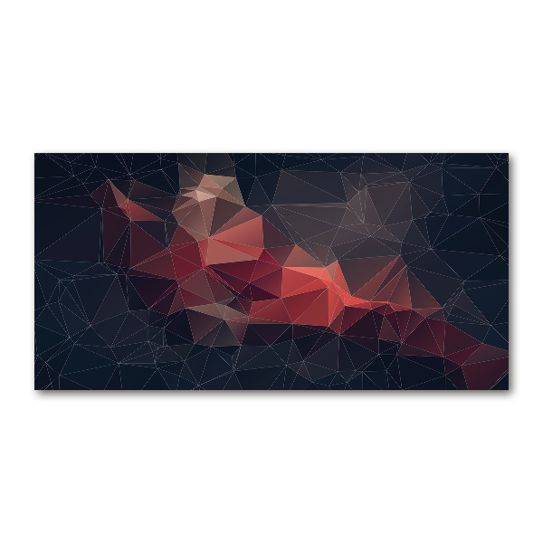 Schilderij glas Abstracte achtergrond