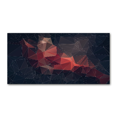 Schilderij glas Abstracte achtergrond