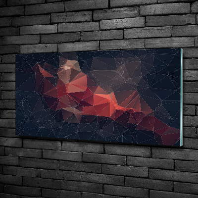 Schilderij glas Abstracte achtergrond