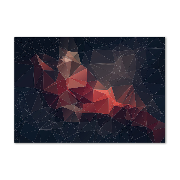 Schilderij glas Abstracte achtergrond