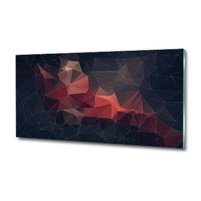 Schilderij glas Abstracte achtergrond