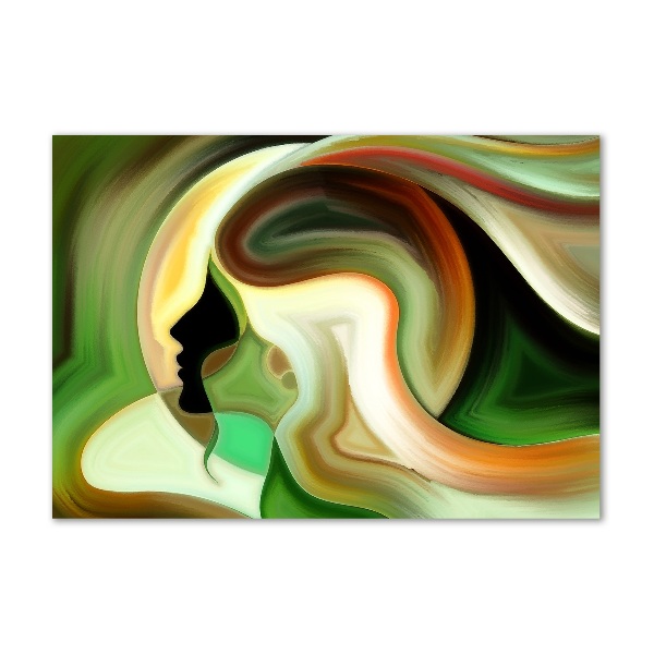 Schilderij op glas Abstractie