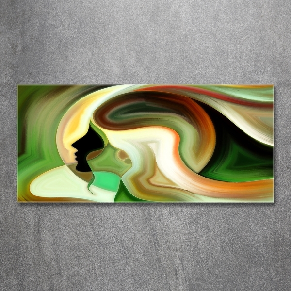 Schilderij op glas Abstractie