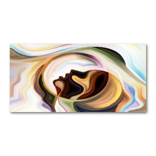 Schilderij op glas Abstractie