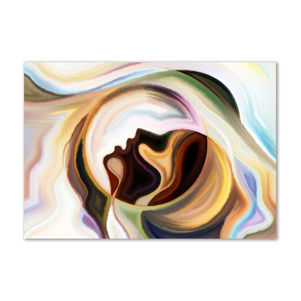 Schilderij op glas Abstractie