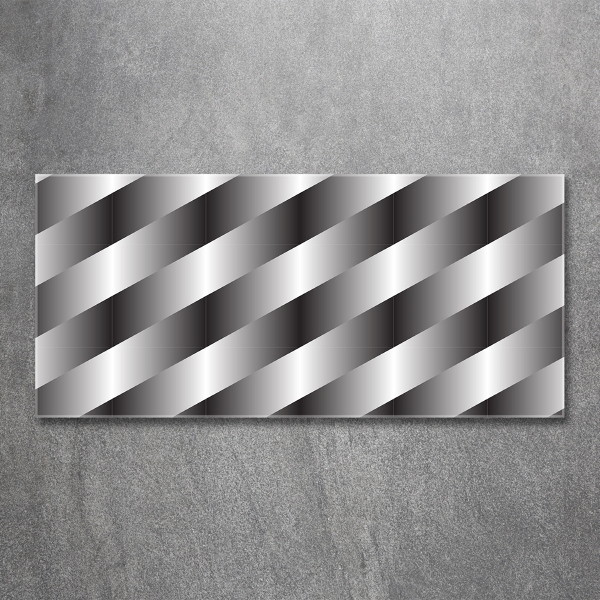 Foto schilderij op glas Abstracte strepen