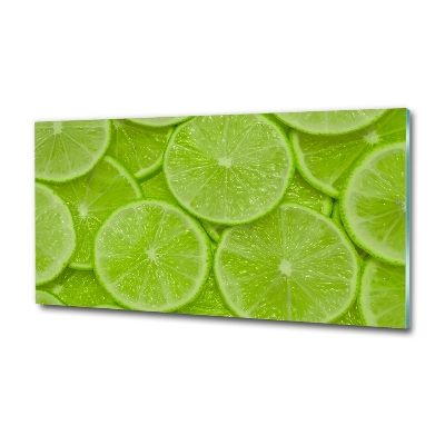 Fotoobraz na ścianę szkło hartowane Limonki