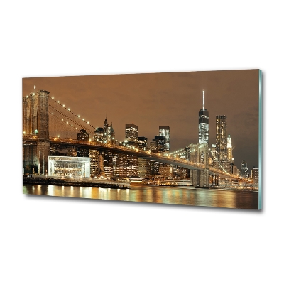 Schilderij op glas Manhattan, New York
