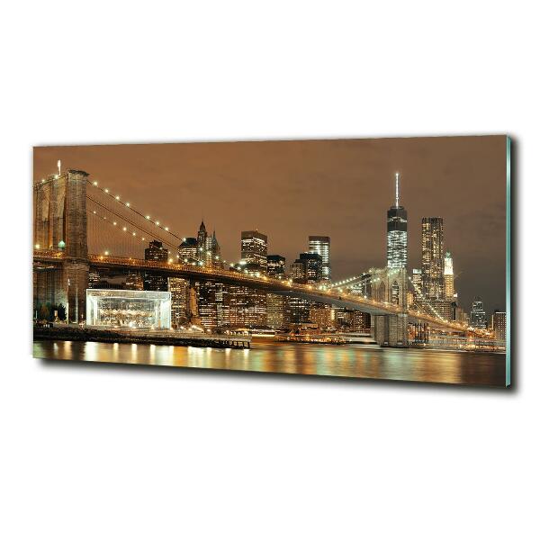 Schilderij op glas Manhattan, New York