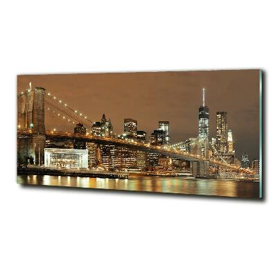 Schilderij op glas Manhattan, New York