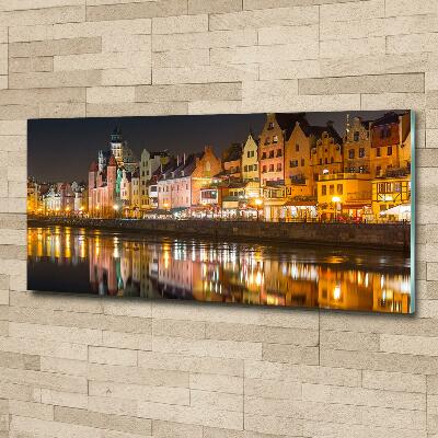 Glazen schilderij Gdansk, Polen